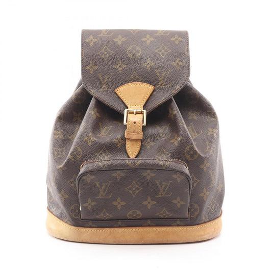 Louis Vuitton Backpack Montsouris MM Canvas Leather