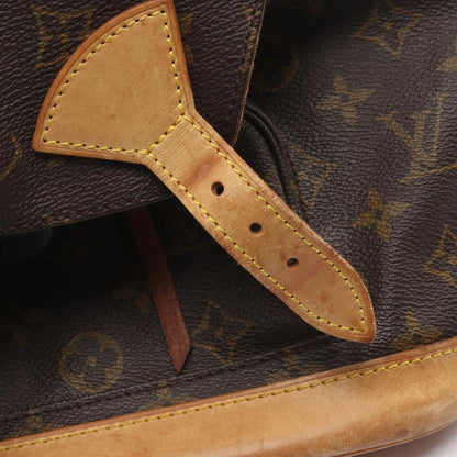 Louis Vuitton Backpack Montsouris MM Canvas Leather — view 9