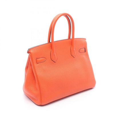 Hermes Handbag Birkin 30 Orange Poppy Leather — view 2