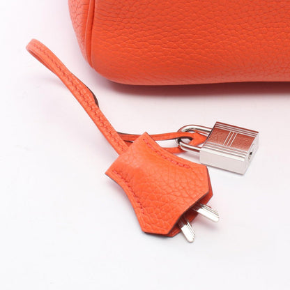 Hermes Handbag Birkin 30 Orange Poppy Leather — view 6