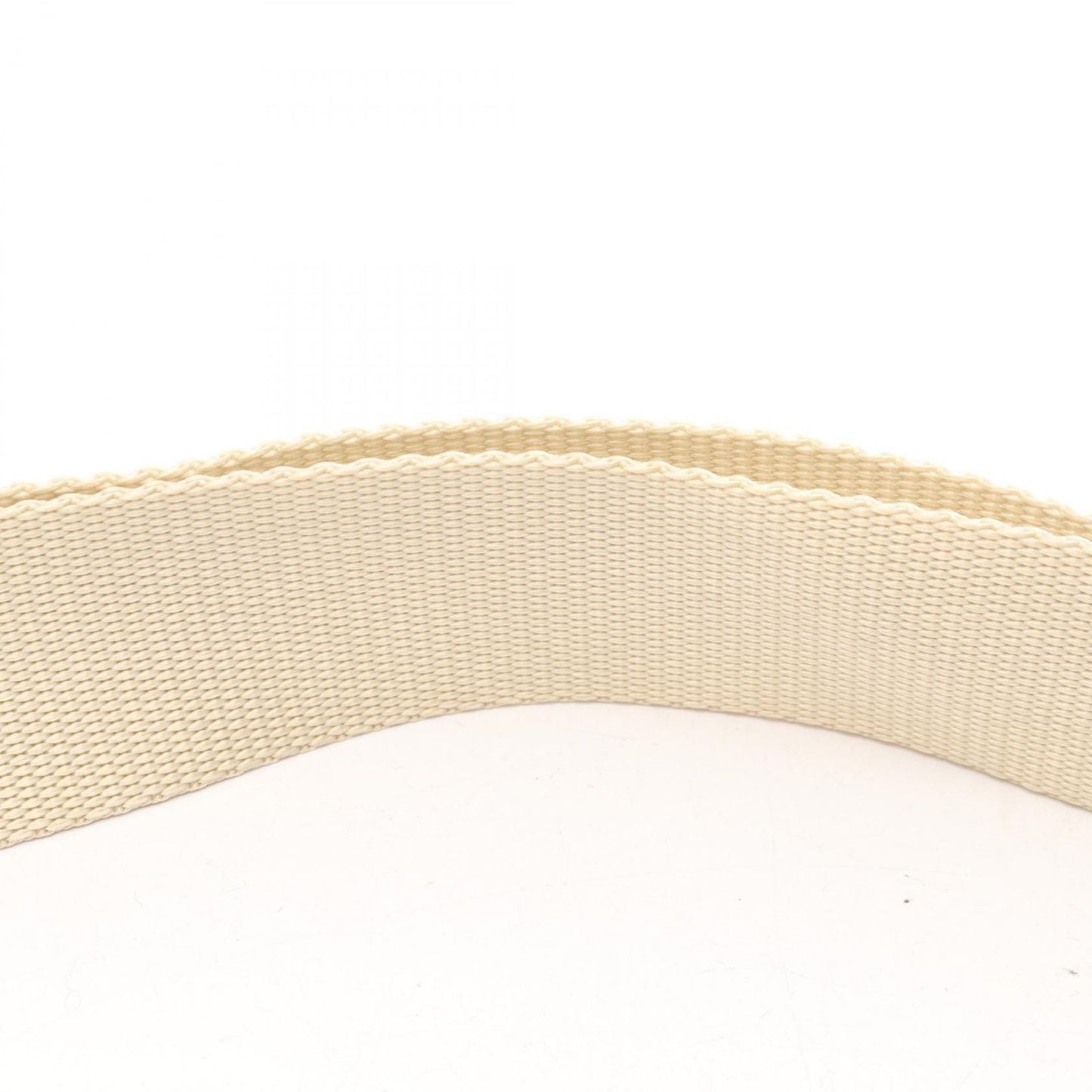 Prada Shoulder Bag Triangle Plate Beige White Nylon Leather — view 6