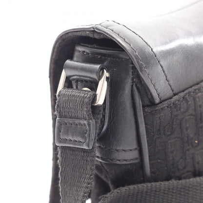 Dior Shoulder Bag Street Chic Trotter Black Canvas Leather — view 6