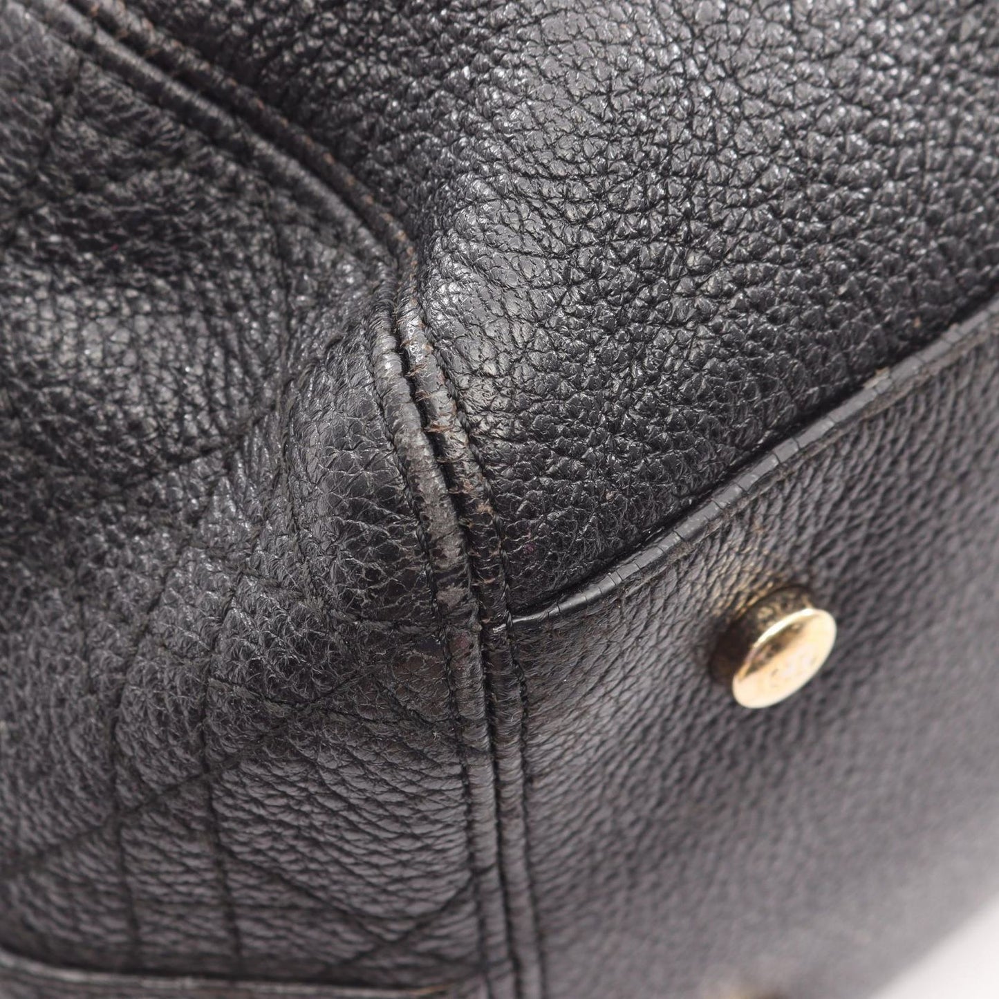 Dior Tote Cannage Black Leather Hand — view 7