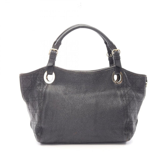 Dior Tote Cannage Black Leather Hand