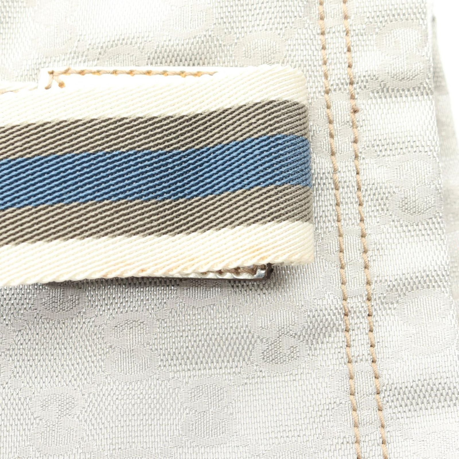 Gucci Tote GG Canvas Sherry Line Silver — view 9