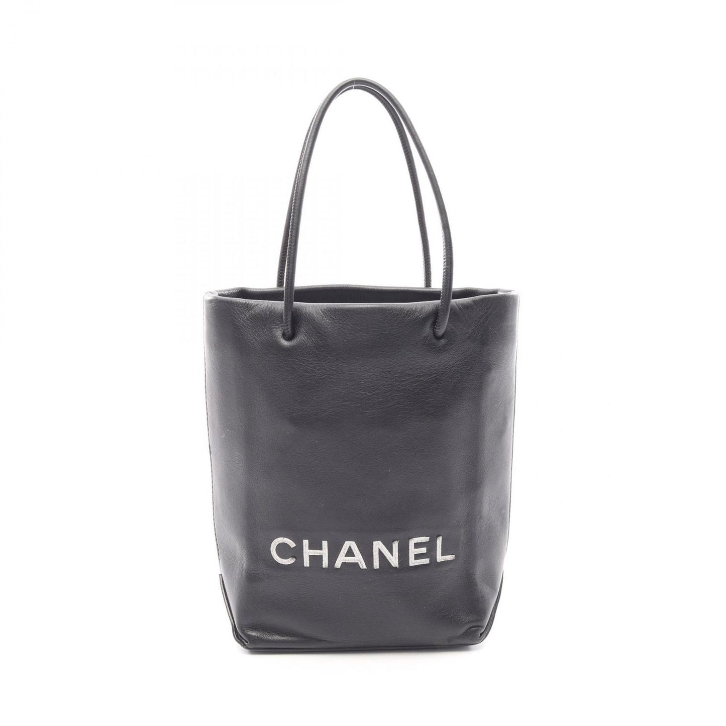 Chanel Tote Essential PM Black Leather Mini
