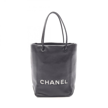 Chanel Tote Essential PM Black Leather Mini