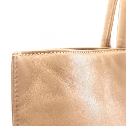 Loewe Tote Anagram Beige Leather — view 7