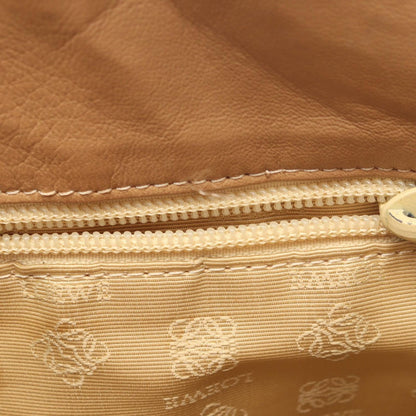 Loewe Tote Anagram Beige Leather — view 9