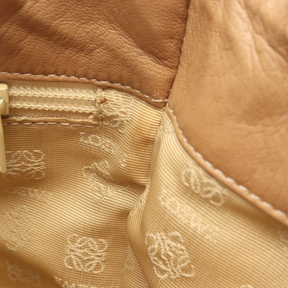 Loewe Tote Anagram Beige Leather — view 8