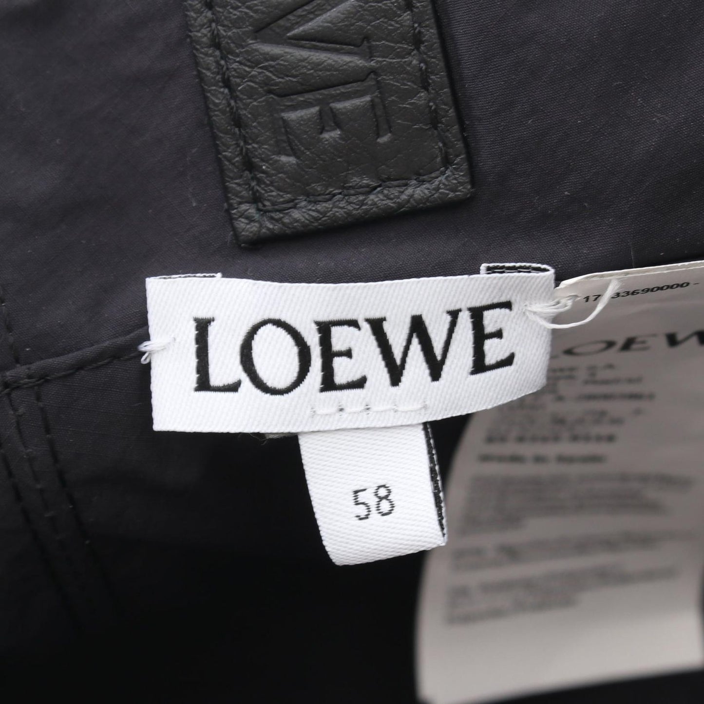 Loewe Hat Anagram Jacquard Reversible Bucket — view 4