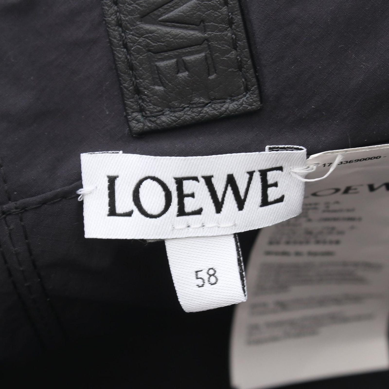 Loewe Hat Anagram Jacquard Reversible Bucket — view 4
