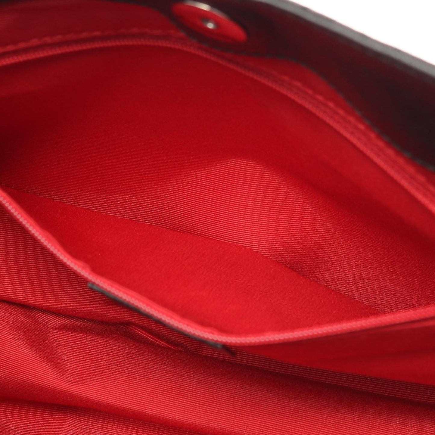 Bvlgari Handbag Logo Mania Black Canvas Leather — view 9