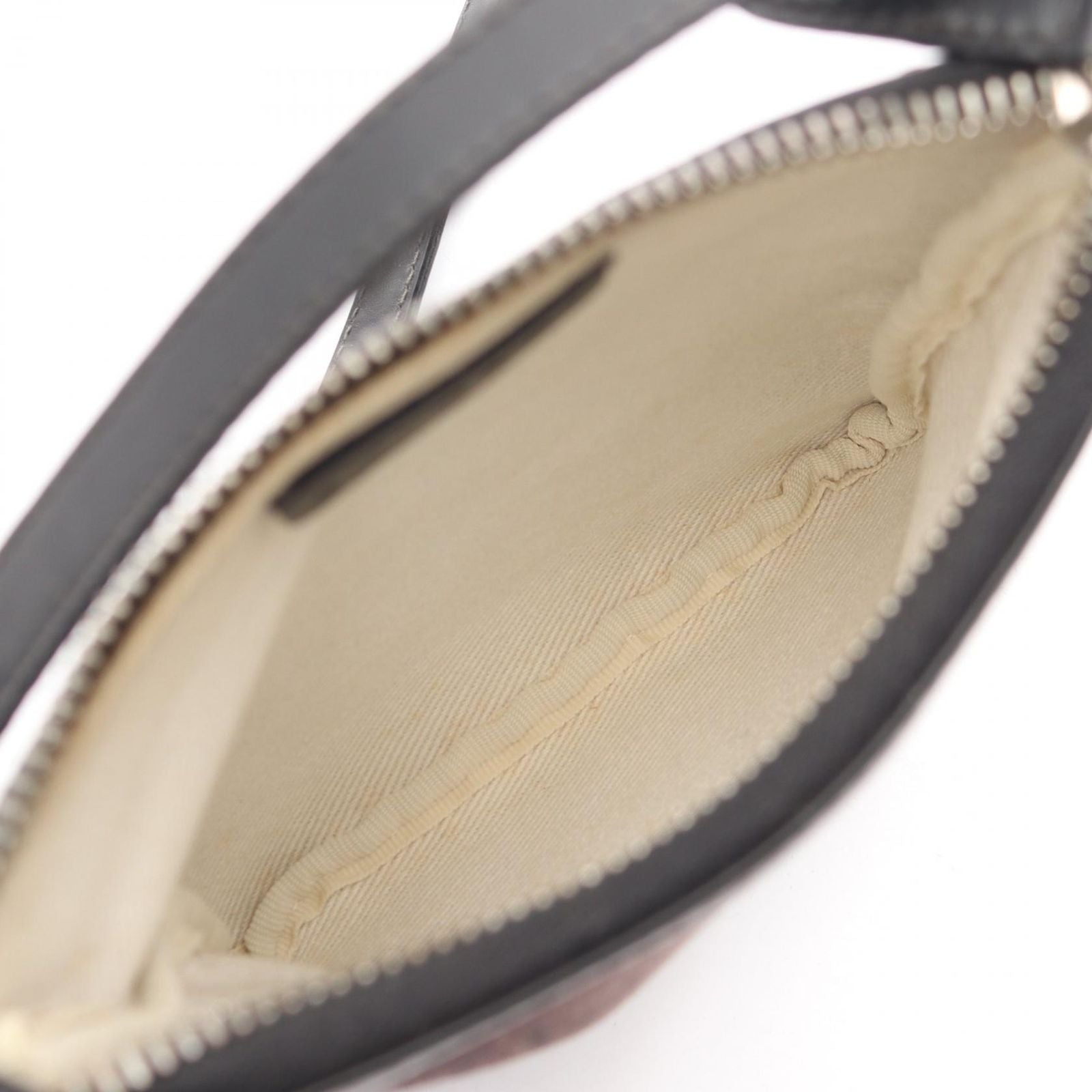 Bvlgari Shoulder Bag Logo Mania Mini Black Canvas Leather — view 3