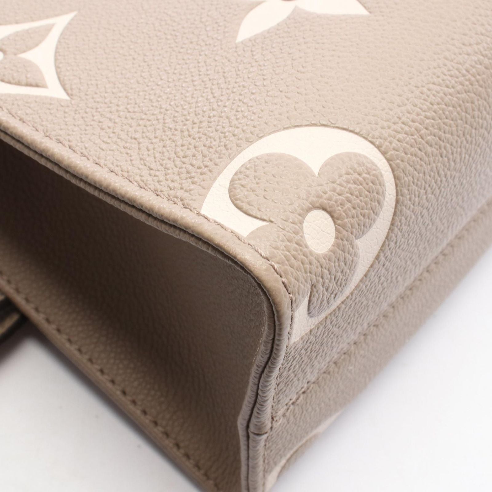 Louis Vuitton Handbag On The Go PM Bicolor 2-Way Cles Leather — view 5