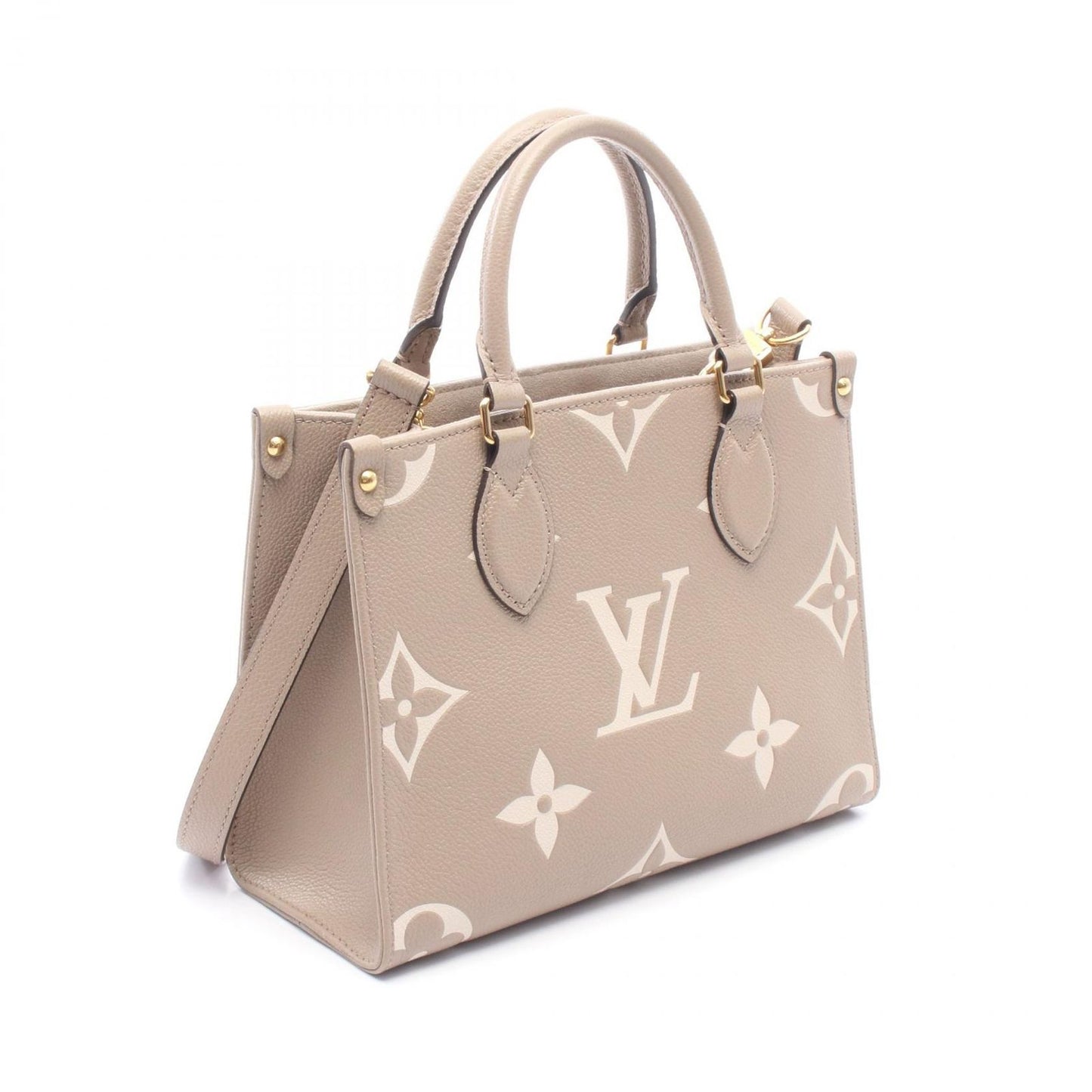 Louis Vuitton Handbag On The Go PM Bicolor 2-Way Cles Leather — view 2
