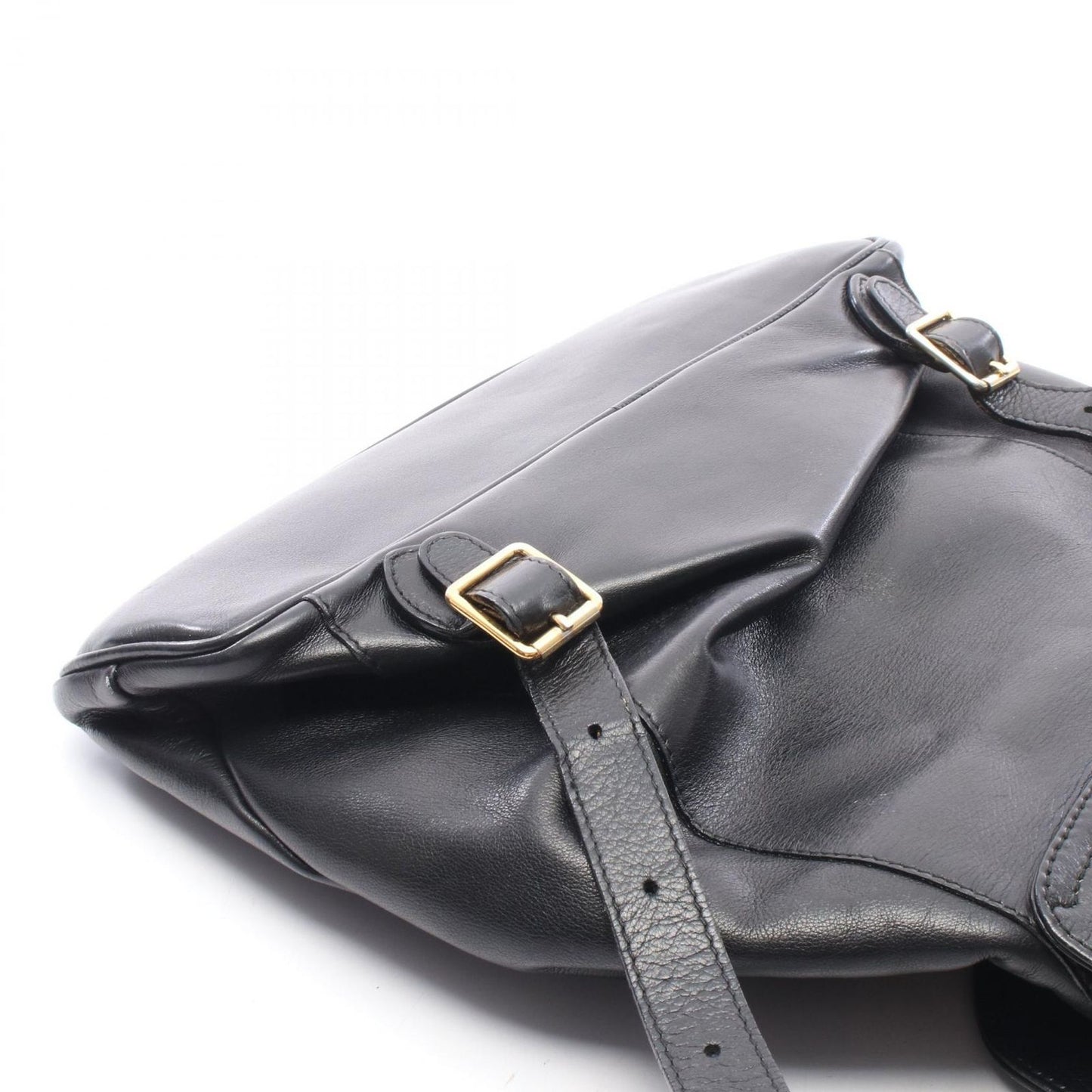 Gucci Backpack Bamboo 003 Black Leather — view 8