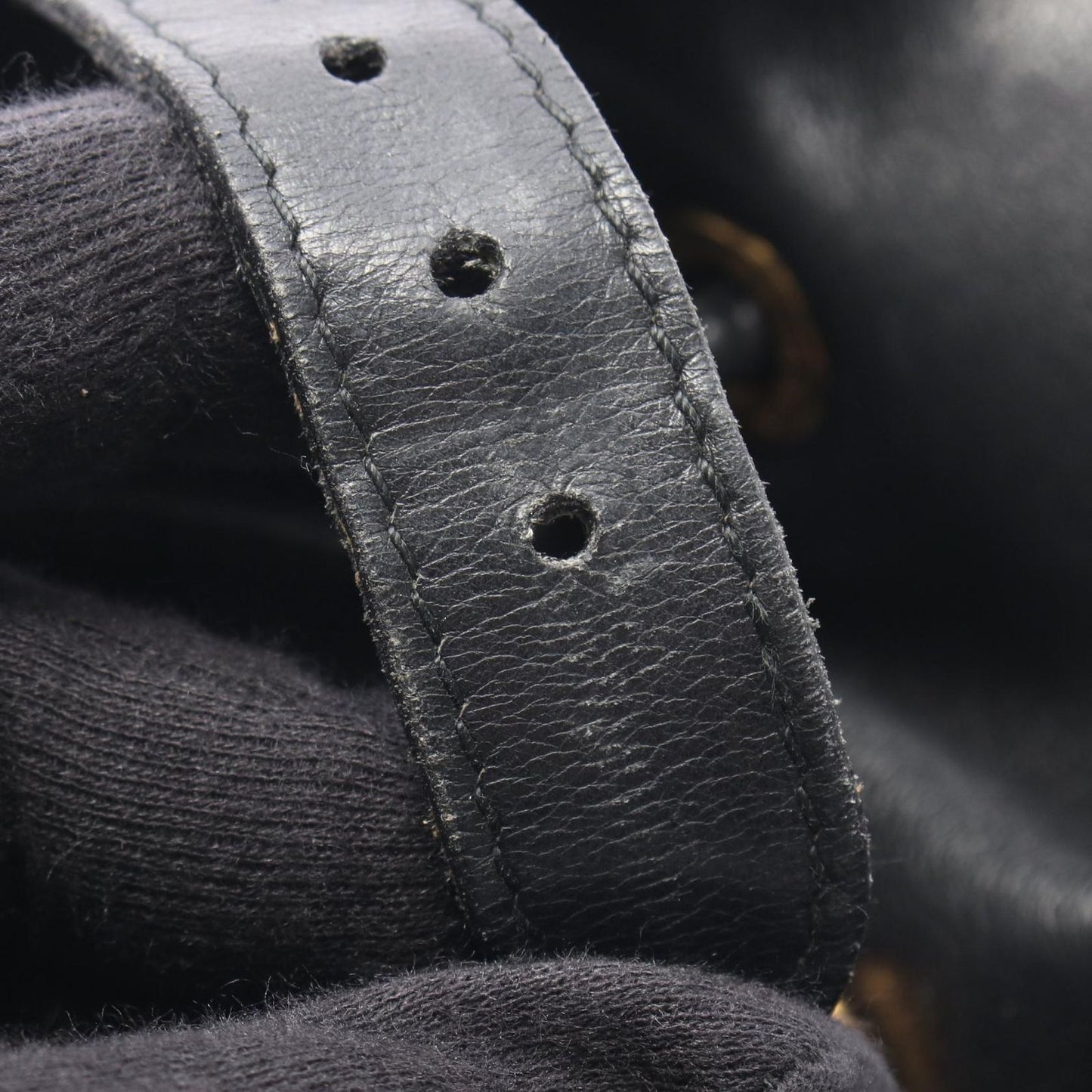 Gucci Backpack Bamboo 003 Black Leather — view 5