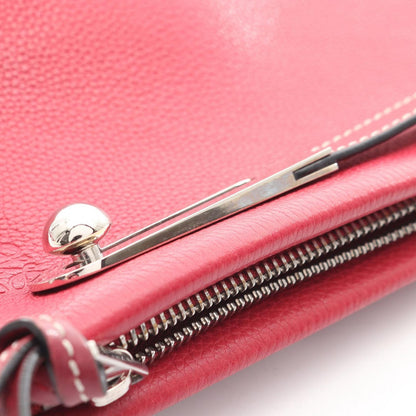 Loewe Handbag Missy Small 2-Way Bordeaux Leather Shoulder — view 7