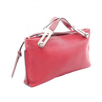 Loewe Handbag Missy Small 2-Way Bordeaux Leather Shoulder — view 2