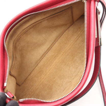 Loewe Handbag Missy Small 2-Way Bordeaux Leather Shoulder — view 3