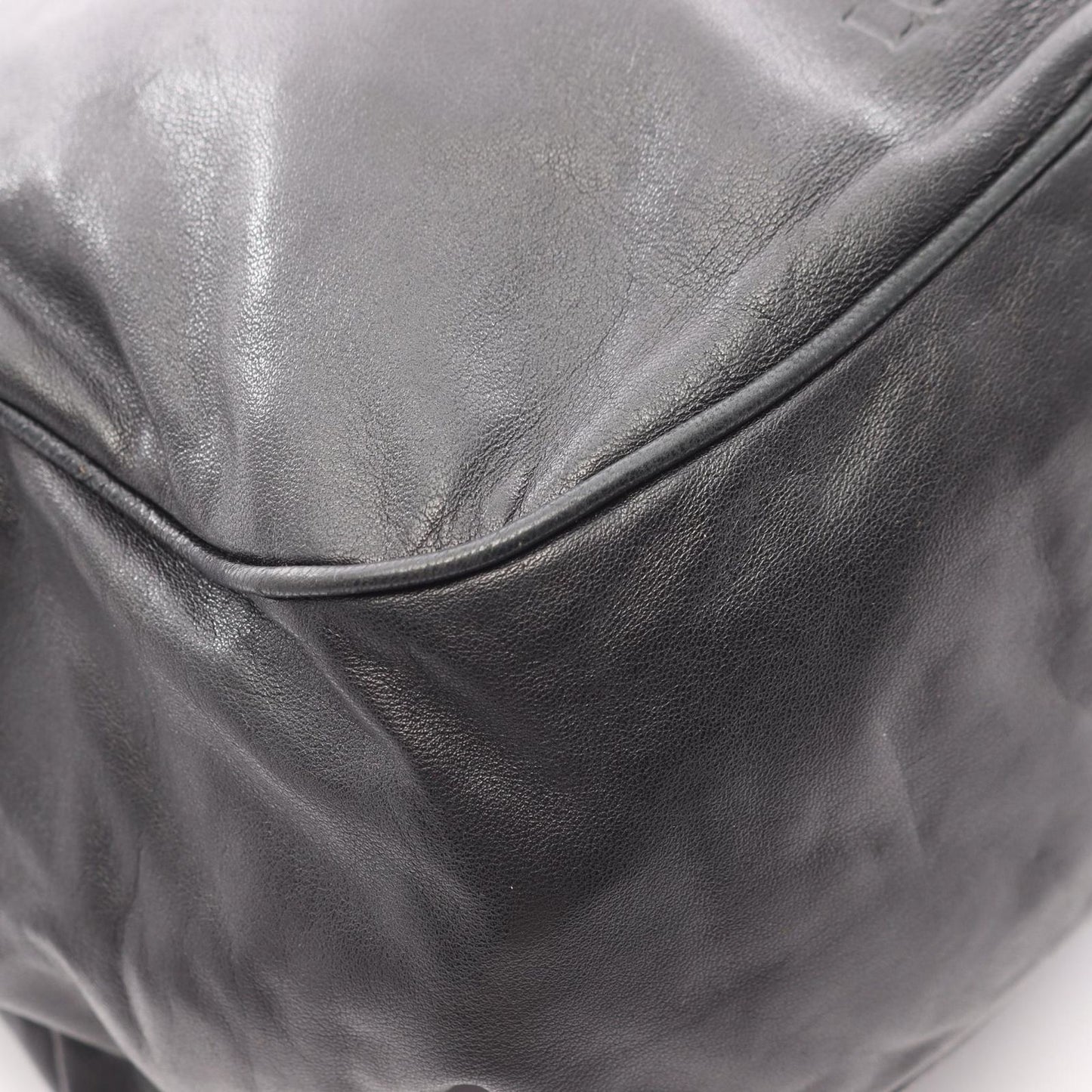 Loewe Shoulder Bag Anagram Black Leather — view 5