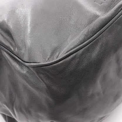 Loewe Shoulder Bag Anagram Black Leather — view 5