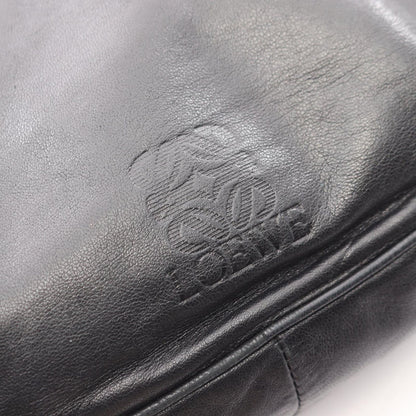 Loewe Shoulder Bag Anagram Black Leather — view 4