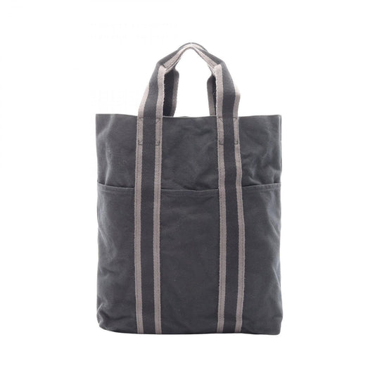 Hermes Tote Fourre Tout Cabas Black Canvas