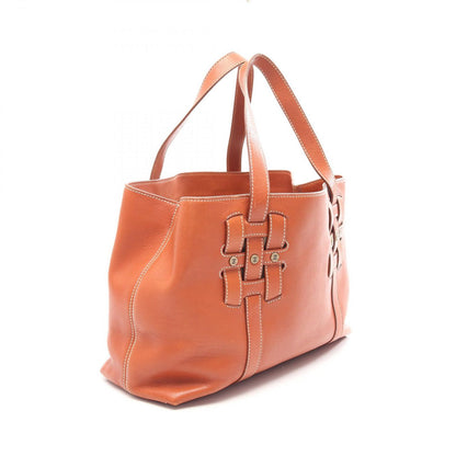 Celine Tote Macadam Brown Leather — view 2