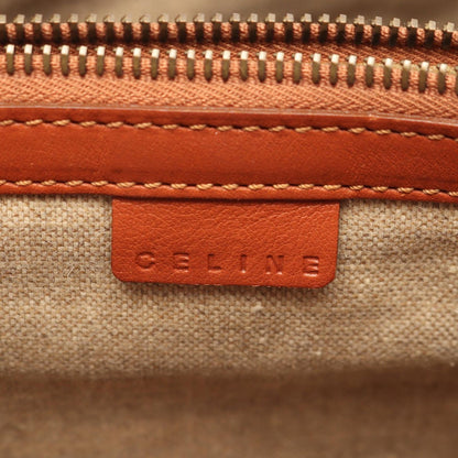 Celine Tote Macadam Brown Leather — view 4