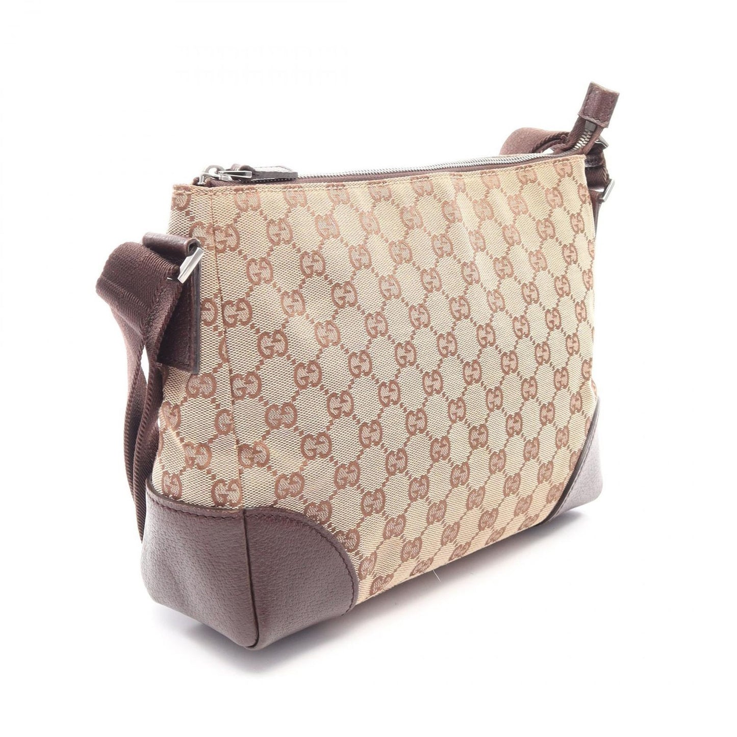 Gucci Shoulder Bag GG Canvas Beige — view 2