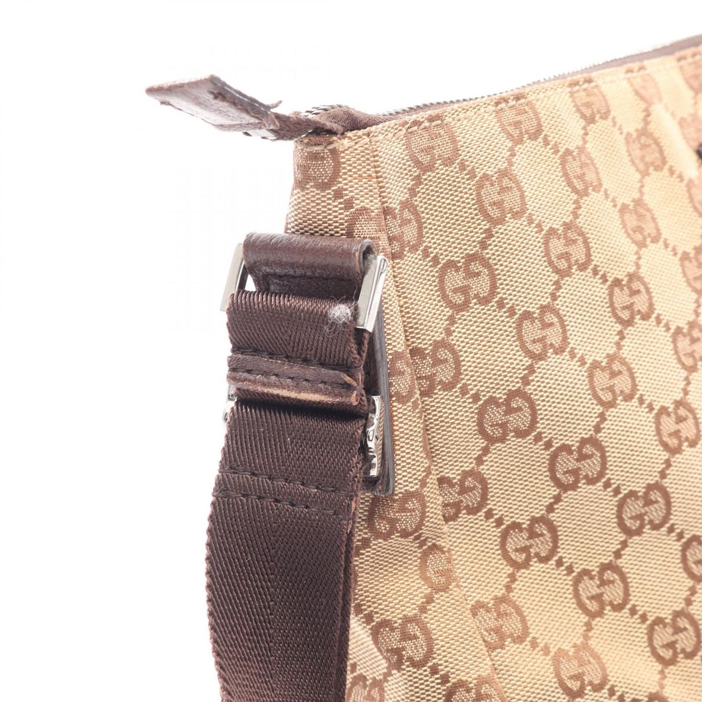Gucci Shoulder Bag GG Canvas Beige — view 8