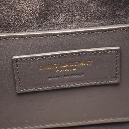 Saint Laurent Paris Handbag Baby Duffle 2-Way Gray Leather — view 4