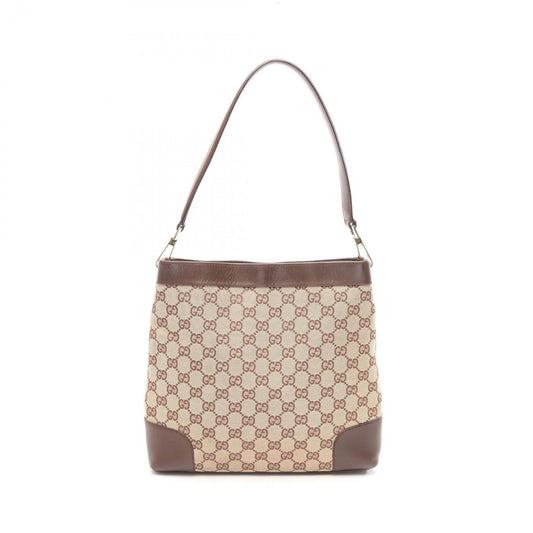 Gucci Shoulder Bag GG Canvas 001 Beige