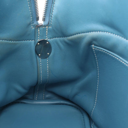 Hermes Handbag Bolide 31 Blue Jean 2-Way Leather — view 6