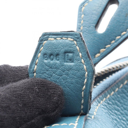 Hermes Handbag Bolide 31 Blue Jean 2-Way Leather — view 5