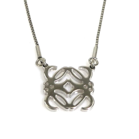Loewe Necklace Anagram Silver