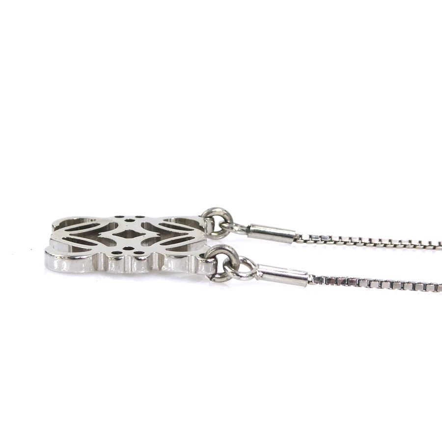 Loewe Necklace Anagram Silver — view 3
