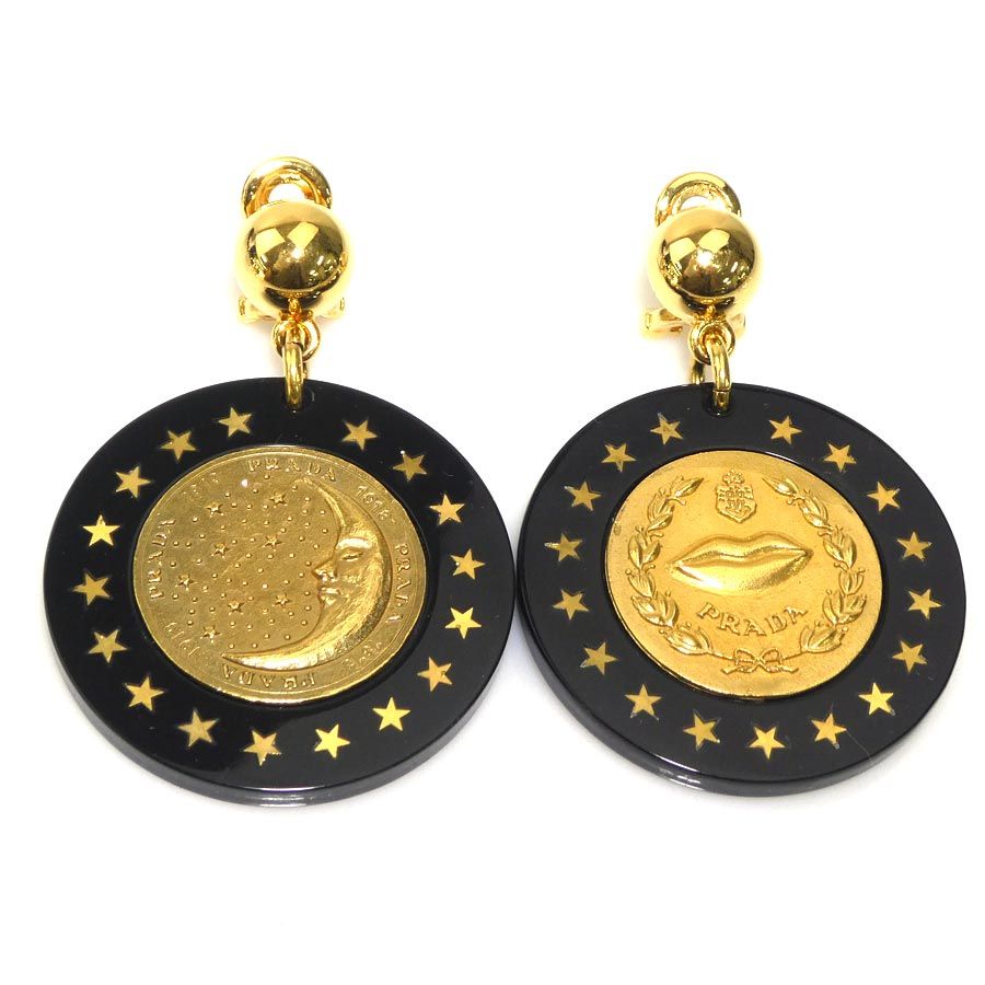 Prada Earrings Gold