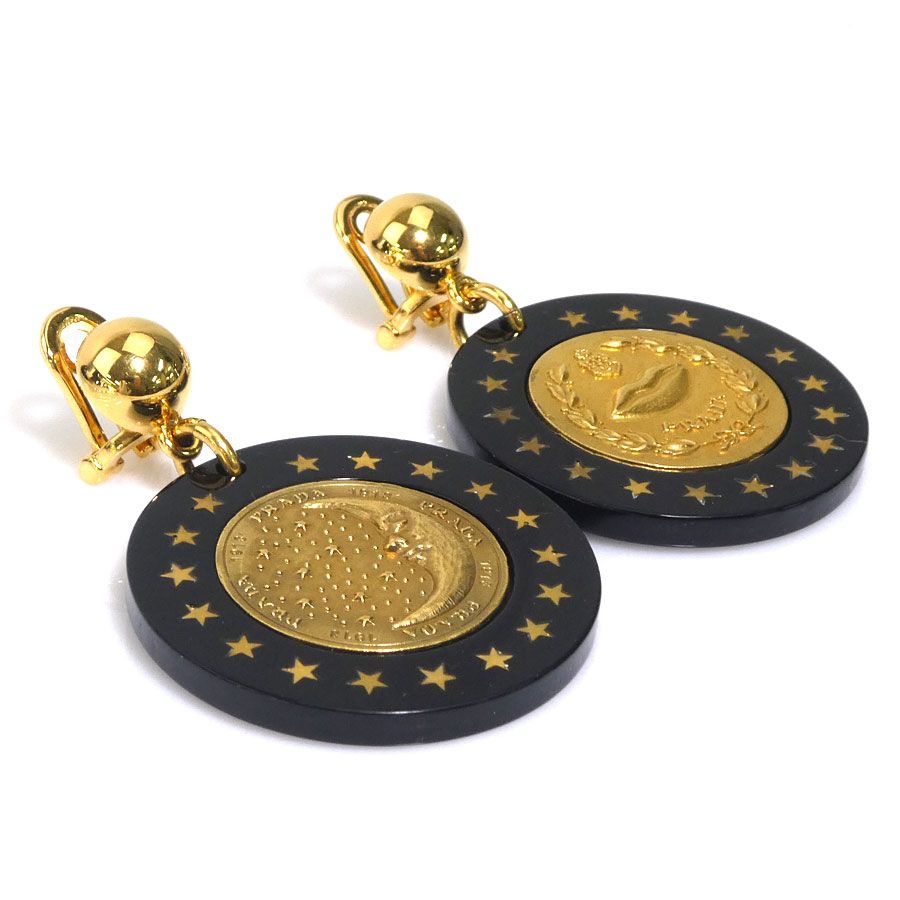 Prada Earrings Gold — view 2