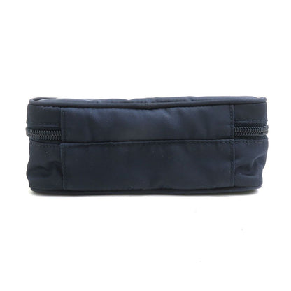 Prada Makeup Pouch Vanity Bag Navy — view 4