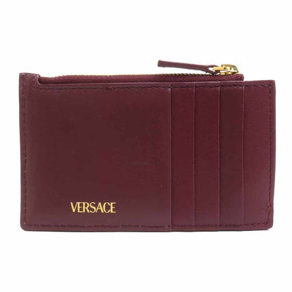 Versace Coin Case Coin Purse Burgundy — view 3