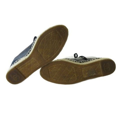 Chanel Espadrilles Sneakers Lambskin CC Logo Black — view 5