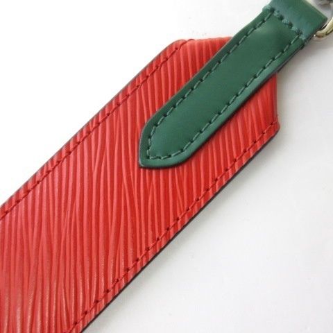 Louis Vuitton Epi Shoulder Strap Multicolor Red Green Blue — view 4