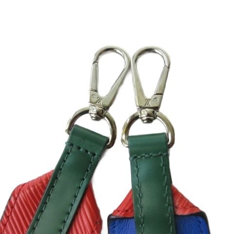 Louis Vuitton Epi Shoulder Strap Multicolor Red Green Blue — view 2