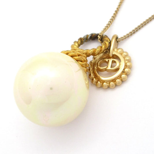 Dior Necklace Gold Ivory