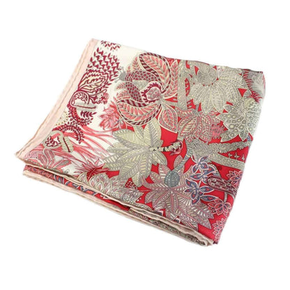 Hermes Carre 90 Maitres de la Foret Master of the Forest Large Scarf Shawl Logo — view 2