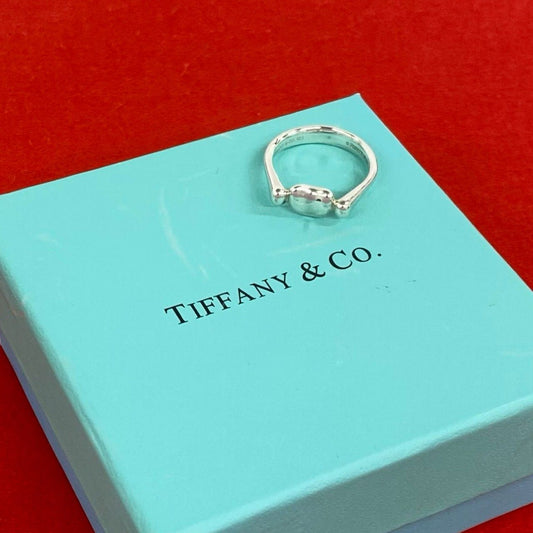 Tiffany & Co Bean Ring 925 Sterling Silver