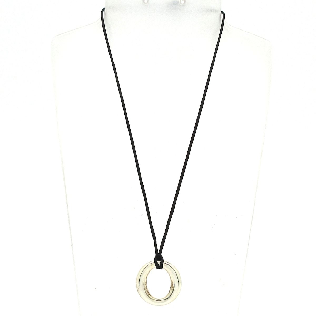 Tiffany & Co Necklace Seviana Silver Black — view 2